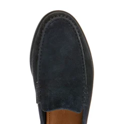 Mocassino In Suede-Fratelli Rossetti