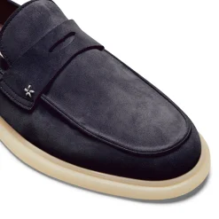 Mocassino In Suede-Fratelli Rossetti