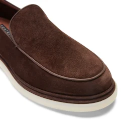 Mocassino Uomo In Suede-Fratelli Rossetti