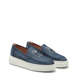 Navy Blue Brera Sport Sneaker | Fratelli Rossetti