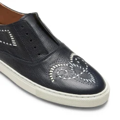 Navy Blue Hobo Sport Sneaker | Fratelli Rossetti