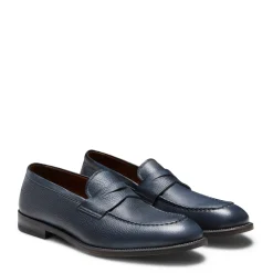 Ocean Blue Leather Loafer | Fratelli Rossetti