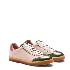 Peach Pink Suede Sneakers | Fratelli Rossetti