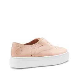 Peach Suede Hobo Sport Sneaker | Fratelli Rossetti