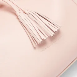Powder Pink Tassel Shoulder Bag | Fratelli Rossetti