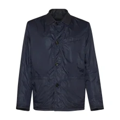 Reversible Blue Suede Jacket | Fratelli Rossetti