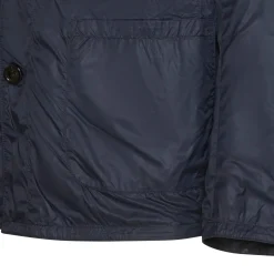 Reversible Blue Suede Jacket | Fratelli Rossetti