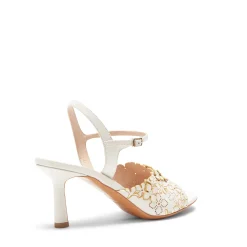 Sandalo Donna Romantic Flower In Pelle-Fratelli Rossetti