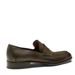 Seaweed Couloured- Leather Loafer