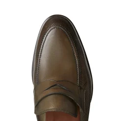 Seaweed Couloured- Leather Loafer