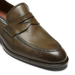 Seaweed Couloured- Leather Loafer