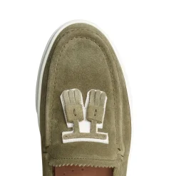 Seaweed Green Brera Sport Sneaker | Fratelli Rossetti