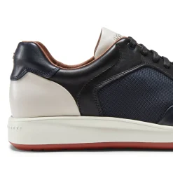 Sneaker Uomo In Pelle E Tessuto-Fratelli Rossetti