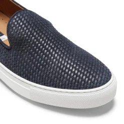 Sneaker Uomo In Suede Blu-Fratelli Rossetti
