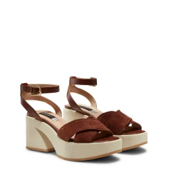 Suede Wedge Sandal | Fratelli Rossetti