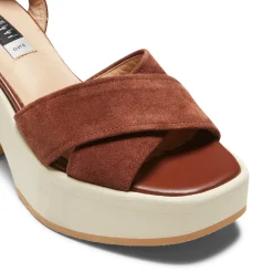 Suede Wedge Sandal | Fratelli Rossetti
