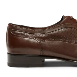 Tobacco Couloured- Leather Derby Shoe