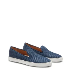 Ultramarine Suede Slipper | Fratelli Rossetti