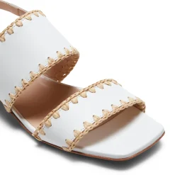 White Leather Sandal | Fratelli Rossetti