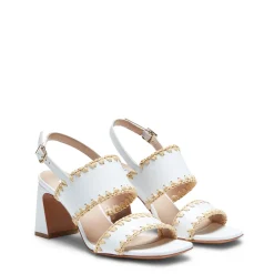 White Leather Sandal | Fratelli Rossetti
