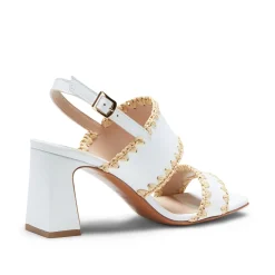 White Leather Sandal | Fratelli Rossetti