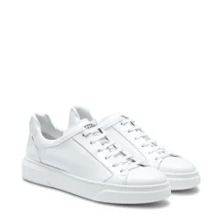 White Leather Sneaker | Fratelli Rossetti
