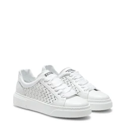 White Leather Sneaker | Fratelli Rossetti