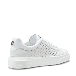 White Leather Sneaker | Fratelli Rossetti