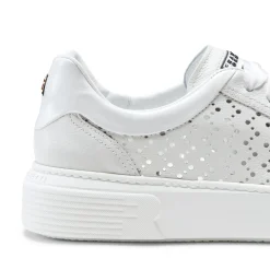 White Leather Sneaker | Fratelli Rossetti