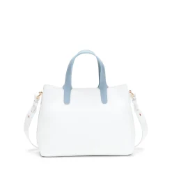 White Small Hobo Tote Bag | Fratelli Rossetti