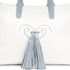 White Small Hobo Tote Bag | Fratelli Rossetti