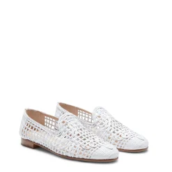 White Woven Slipper | Fratelli Rossetti