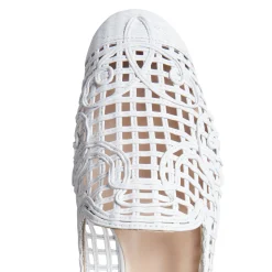 White Woven Slipper | Fratelli Rossetti